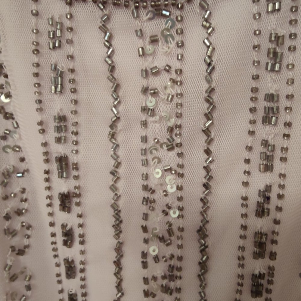 White House Black Market beaded top